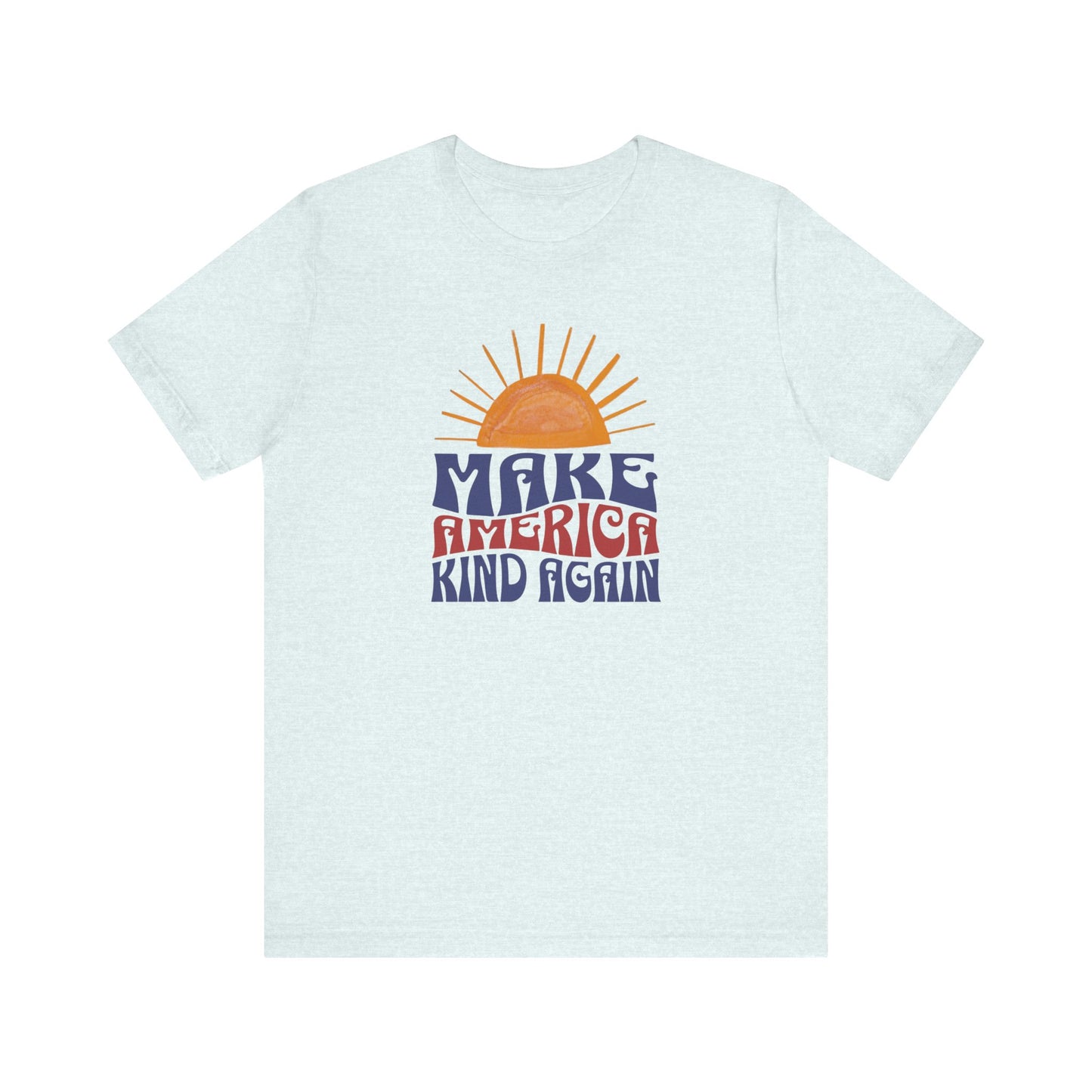 Retro "Make America Kind Again"™ Unisex Crew Neck T-Shirt
