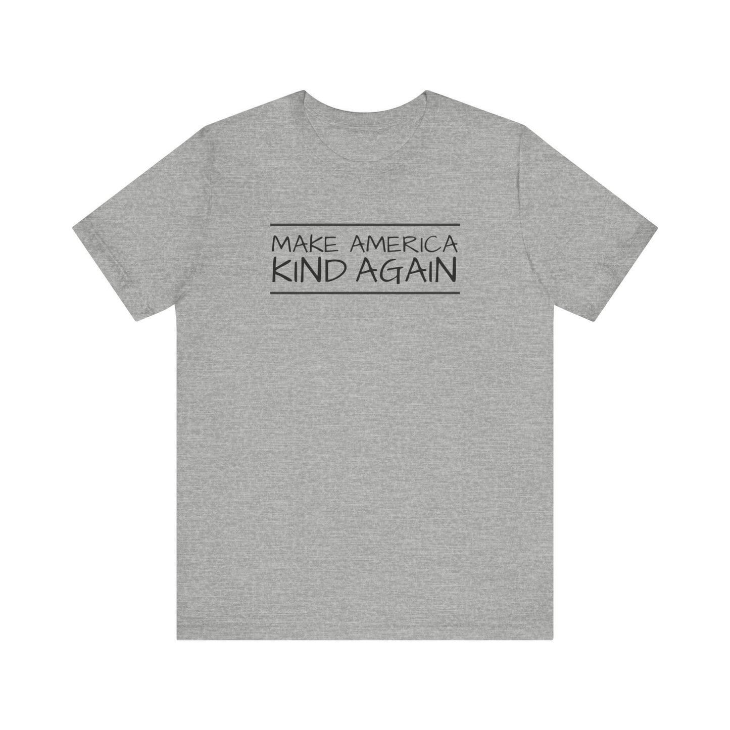 Simple Black Text "Make America Kind Again"™ Unisex T-Shirt