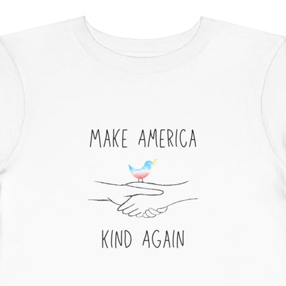"Make America Kind Again"™ with Peace Dove for Kids, Toddler Short Sleeve Tee